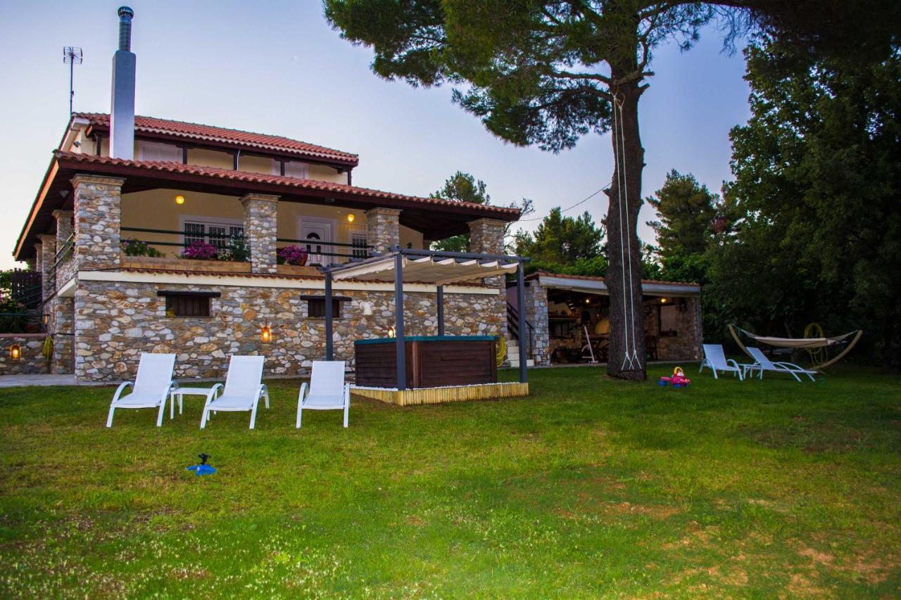 Villa Gem Moni Evaggelistrias Dış mekan fotoğraf