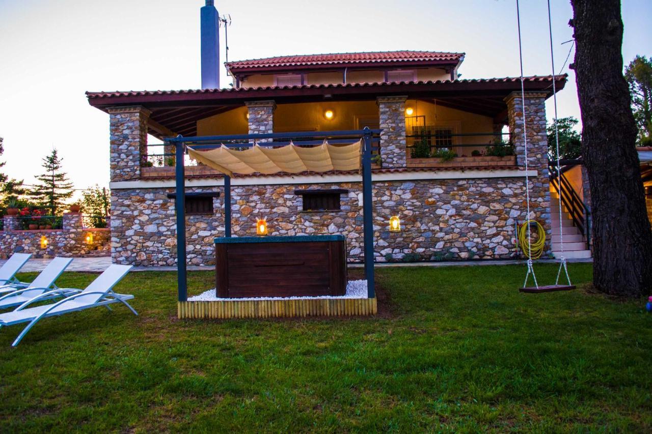 Villa Gem Moni Evaggelistrias Dış mekan fotoğraf