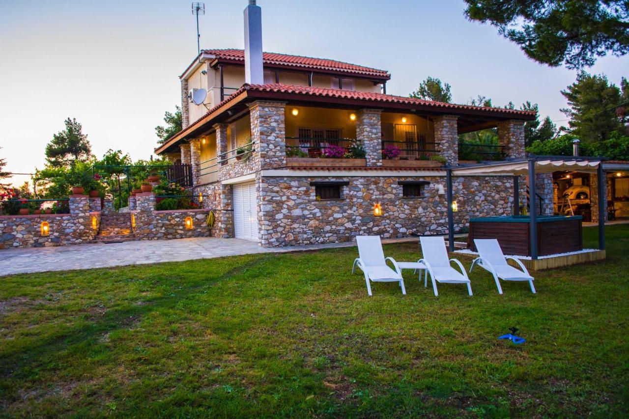 Villa Gem Moni Evaggelistrias Dış mekan fotoğraf